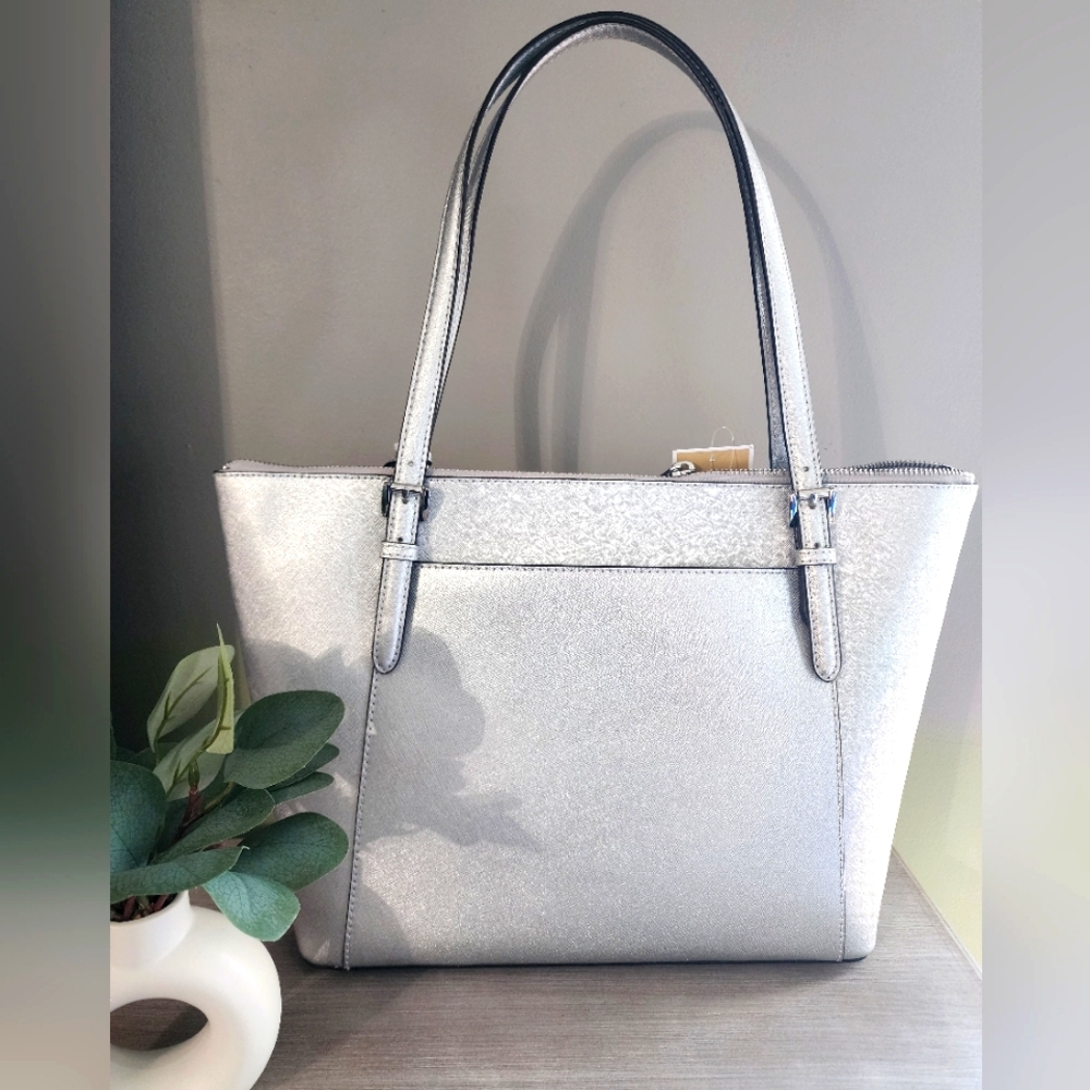 Michael Kors Ciara Large Leather Tote Bag Purse NWT - Picture 5 of 10